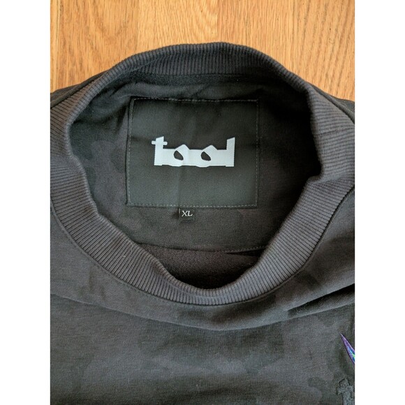 Tool Band Third Eye Lateralus Camouflage Camo Graphic Crewneck Sweatshirt XL - Picture 6 of 9